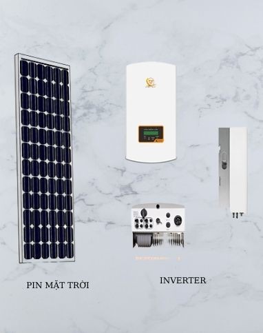 COMBO: PIN MẶT TRỜI & INVERTER